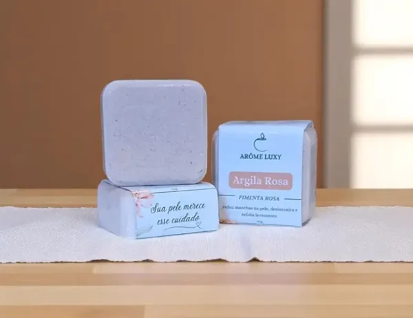 Sabonete de Argila Rosa 70g