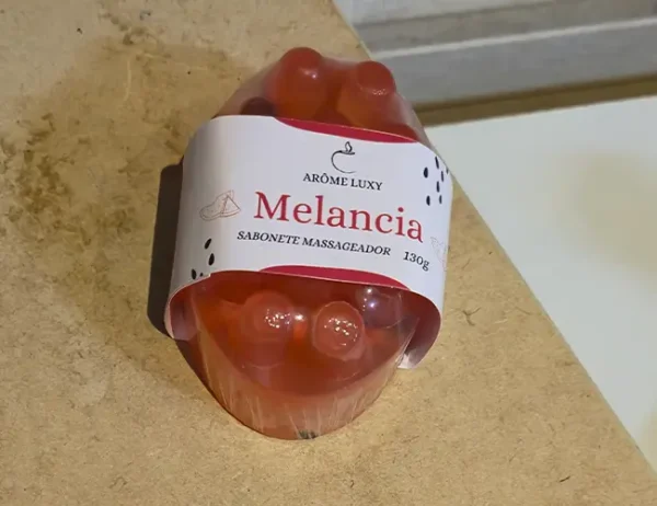 Sabonete Massageador Melancia 130g