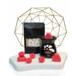 Difusor Rechaud  Aromático em Cerâmica ( Branco e Preto)